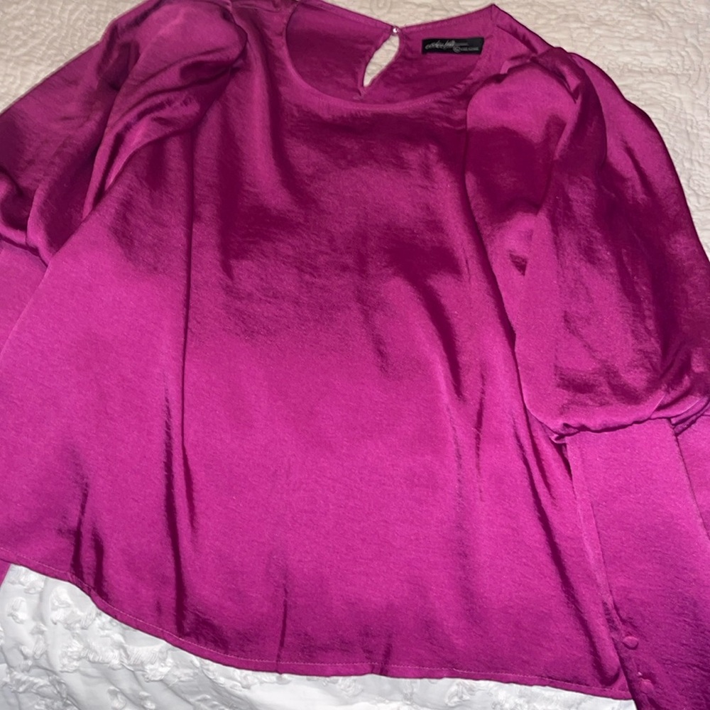 Balloon sleeve blouse!